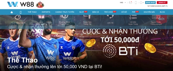 trang chủ nhà cái W88